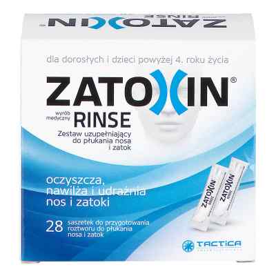 Zatoxin Rinse Zestaw do płukania nosa i zatok uzupełniający