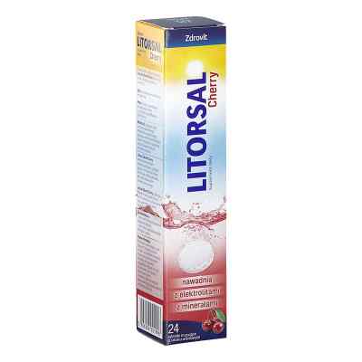 Zdrovit Litorsal cherry tabletki musujące 24  od  PZN 08304966