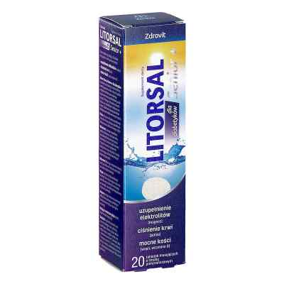 Zdrovit Litorsal Senior+ dla diabetyków tabletki musujące