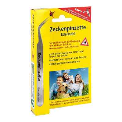 Zeckenpinzette Chirurgenstahl 1 szt. od Pharma Brutscher PZN 04759911