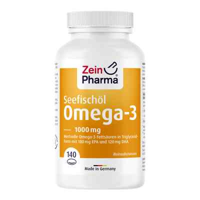 Zein Pharma Omega-3 1000 mg kapsułki 140 szt. od Zein Pharma - Germany GmbH PZN 13721801