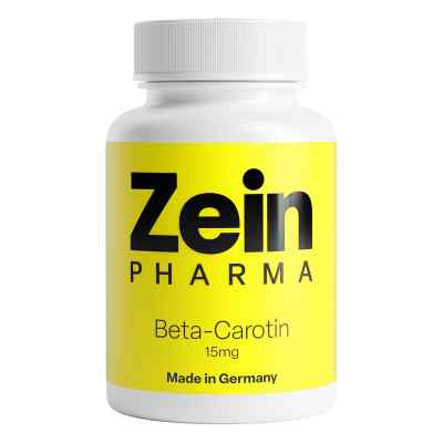 Zeinpharma Natural beta-karoten 15 mg kapsułki miękkie 90 szt. od Zein Pharma - Germany GmbH PZN 14293394