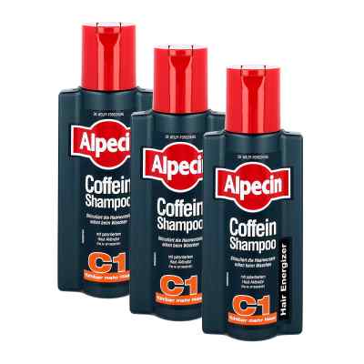 Zestaw Alpecin Coffein Shampoo C1 3 szt. od Dr. Kurt Wolff GmbH & Co. KG PZN 08101085
