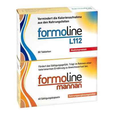 Zestaw Formoline L112  tabletki (80 szt) + Formoline mannan kaps 1 op. od Certmedica International GmbH PZN 08130231