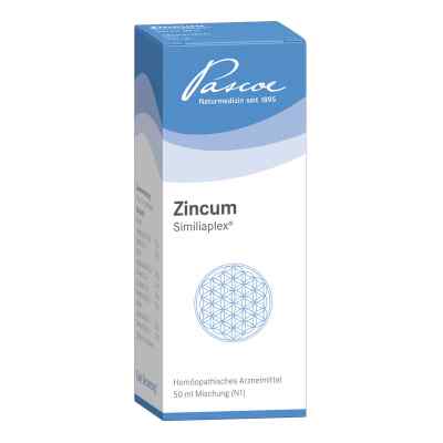 Zincum Similiaplex Tropfen 50 ml od Pascoe pharmazeutische Präparate PZN 03954852