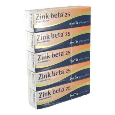 Zink Beta 25 Brausetabl. 100 szt. od betapharm Arzneimittel GmbH PZN 08653486