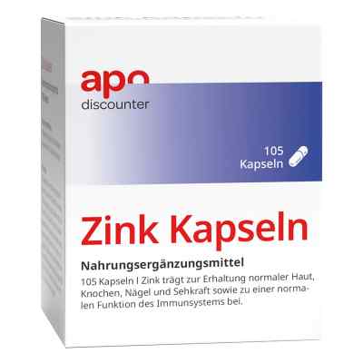 Zink Kapseln 105 szt. od apo.com Group GmbH PZN 18657628