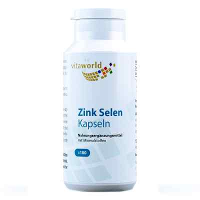 Zink Selen Kapseln 15 mg/100 [my]g 100 szt. od Vita World GmbH PZN 07518160