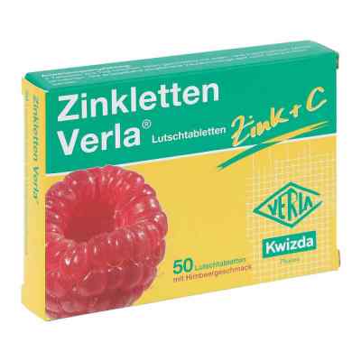 Zink Verla 5 mg pastylki o smaku malinowym 50 szt. od Verla-Pharm Arzneimittel GmbH &  PZN 02485941