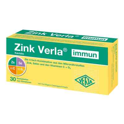 Zink Verla Immun Kautabs 30 szt. od Verla-Pharm Arzneimittel GmbH &  PZN 17532149