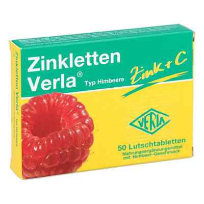 Zinkletten Verla Cynk pastylki o smaku malinowym 50 szt. od Verla-Pharm Arzneimittel GmbH &  PZN 03915467