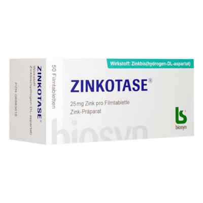 Zinkotase Filmtabl. 50 szt. od biosyn Arzneimittel GmbH PZN 06983618