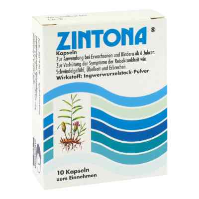 Zintona kapsułki 10 szt. od Grünwalder Gesundheitsprodukte G PZN 03041933
