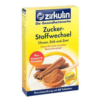 Zirkulin Zimt Plus tabletki na metabolizm cukru 60 szt. od DISTRICON GmbH PZN 04240273