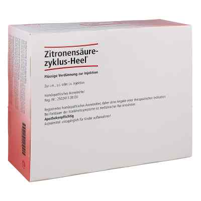 Zitronensäurezyklus Heel, ampułki 1,1 ml  100 szt. od Biologische Heilmittel Heel GmbH PZN 06156128