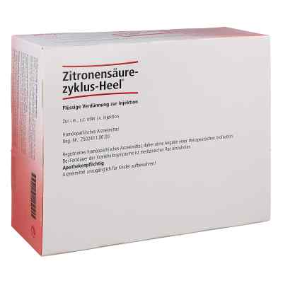 Zitronensäurezyklus Heel, ampułki 1,1 ml 
