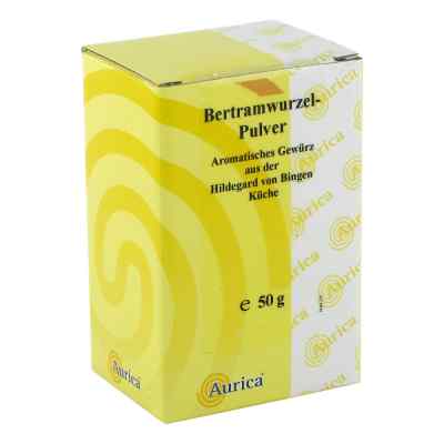 Zmielony korzeń bertramu proszek 50 g od AURICA Naturheilm.u.Naturwaren GmbH PZN 08635459
