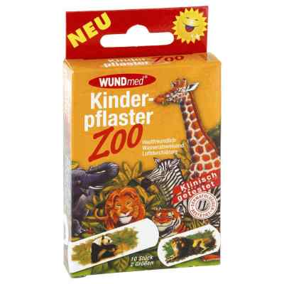 Zoo plaster dla dzieci w dwóch wielkościach 10 szt. od Axisis GmbH PZN 00610709