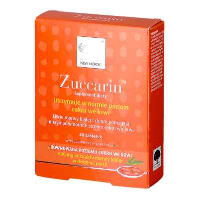 Zuccarin tabletki 60  od NEW NORDIC PZN 08300732