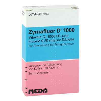Zymafluor witamina D3 1000 i.e. + fluorek 0,25 mg tabletki 90 szt. od Mylan Healthcare GmbH PZN 03665094
